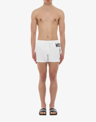 Boxer de playa con doble signo de interrogación