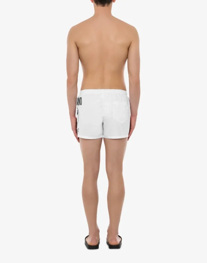 Boxer de playa con doble signo de interrogación