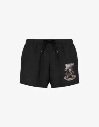 Boxers de playa de nailon Moschino Teddy Bear