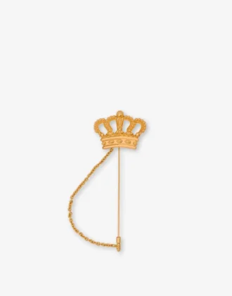 Broche grande de metal