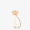 Broche grande de metal