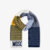 Bufanda bordada con patchwork Bufanda bordada con patchwork
