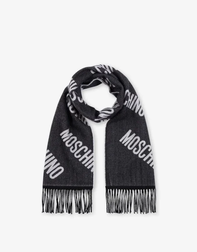 Bufanda de jacquard de lana