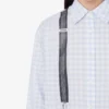 Camisa de algodón estampada a cuadros vichy Camisa de algodón estampada a cuadros vichy