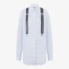 Camisa de algodón estampada a cuadros vichy Camisa de algodón estampada a cuadros vichy