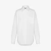 Camisa de popelín de algodón