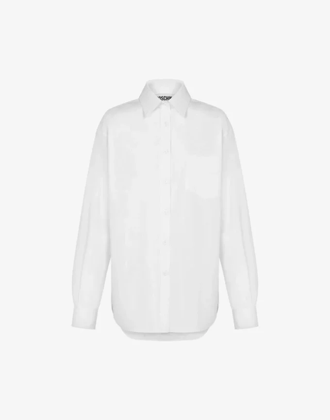 Camisa de popelín de algodón