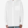 Camisa de popelín de algodón