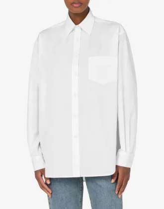 Camisa de popelín de algodón