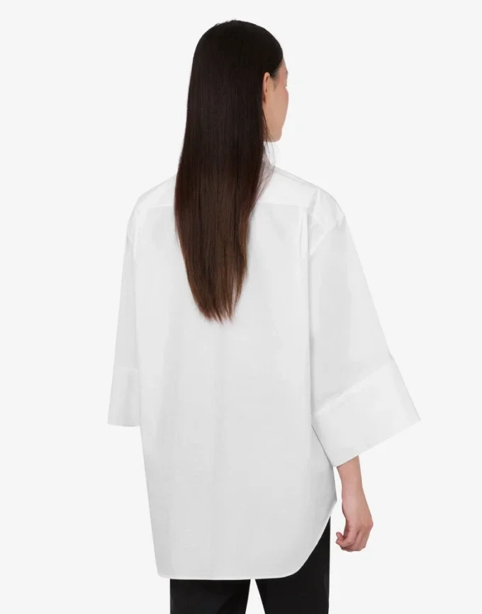Camisa de popelín de algodón
