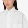 Camisa de popelín de algodón
