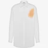 Camisa de popelín de algodón Archivo