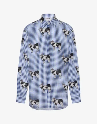 Camisa de popelín de algodón Archivo