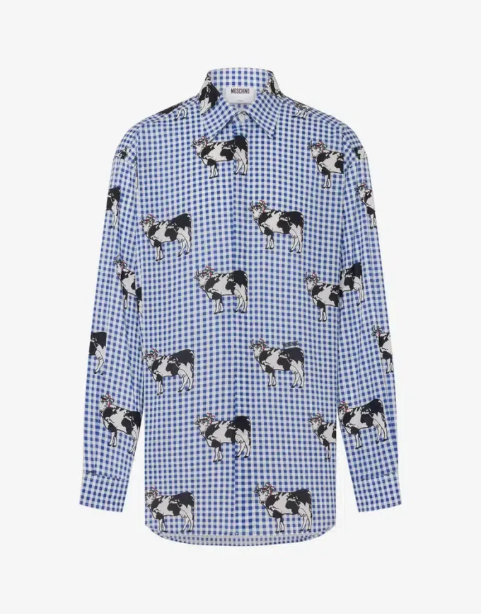 Camisa de popelín de algodón Archivo