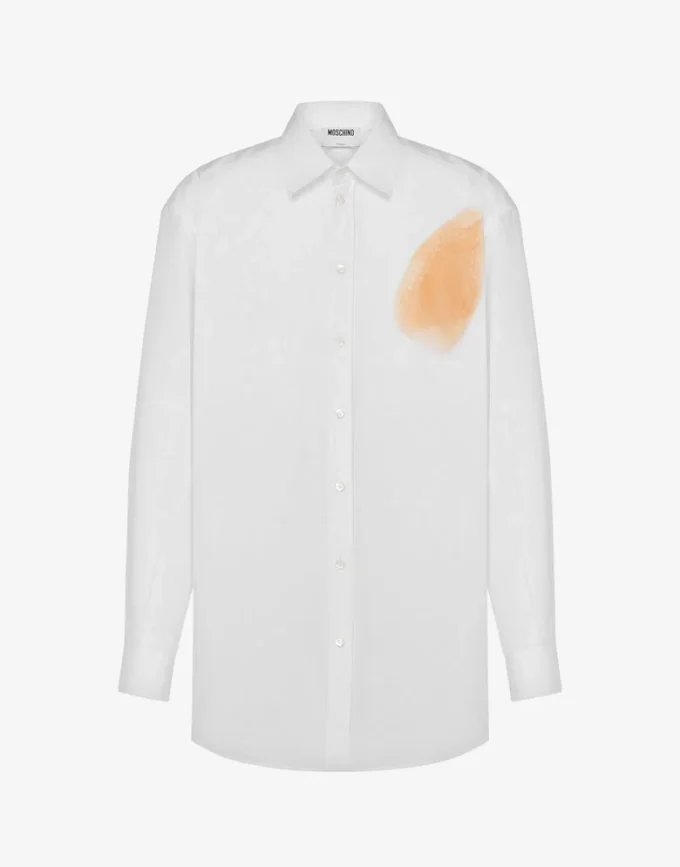 Camisa de popelín de algodón Archivo