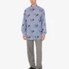 Camisa de popelín de algodón Archivo