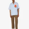 Camisa de popelín de algodón Archivo