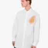 Camisa de popelín de algodón Archivo