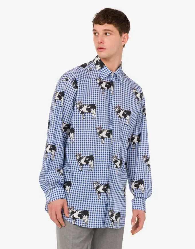 Camisa de popelín de algodón Archivo