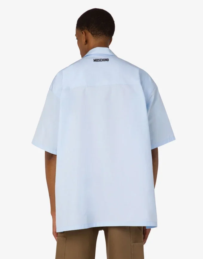 Camisa de popelín de algodón Archivo