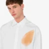 Camisa de popelín de algodón Archivo