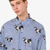 Camisa de popelín de algodón Archivo