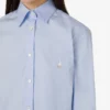 Camisa de popelín de algodón Goose Camisa de popelín de algodón Goose
