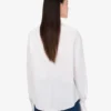 Camisa de popelín de algodón jacquard