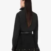 Camisa de popelín de algodón jacquard
