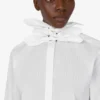 Camisa de popelín de algodón jacquard