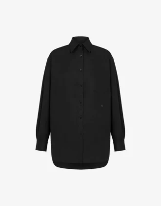 Camisa de popelín elástico