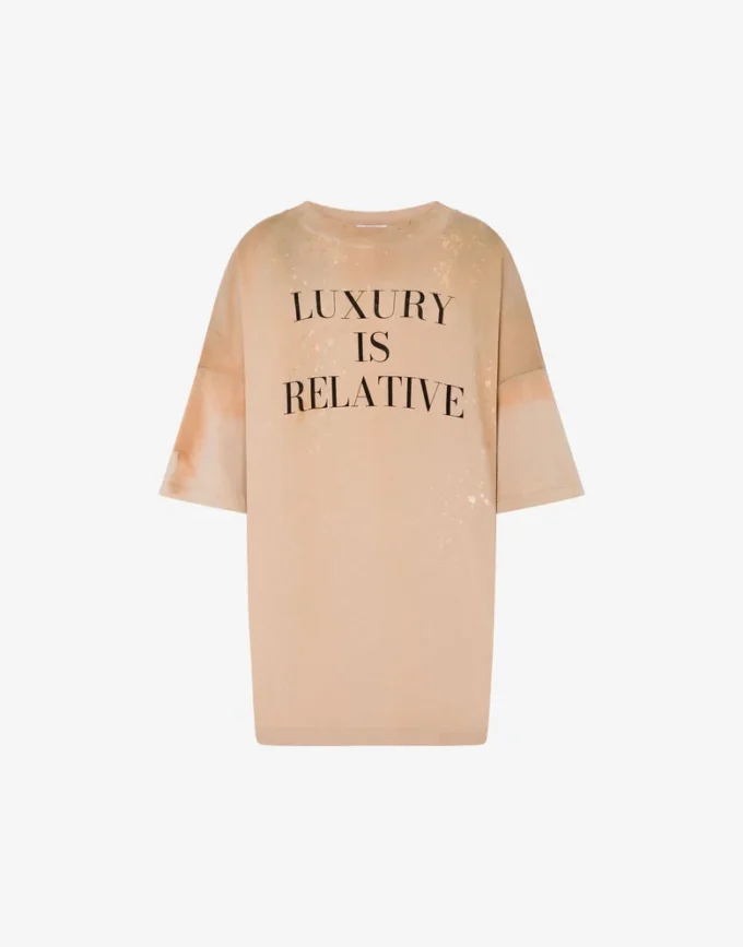 Camiseta de algodón grueso estampada