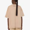 Camiseta de algodón grueso estampada