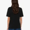 Camiseta de algodón grueso estampada