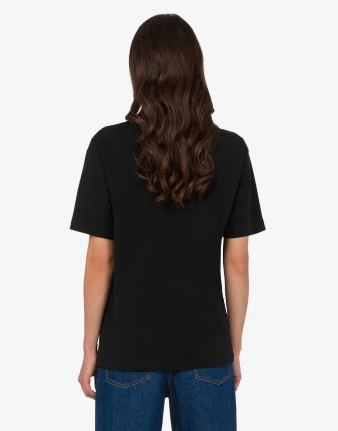 Camiseta de algodón grueso estampada