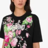 Camiseta de algodón grueso estampada
