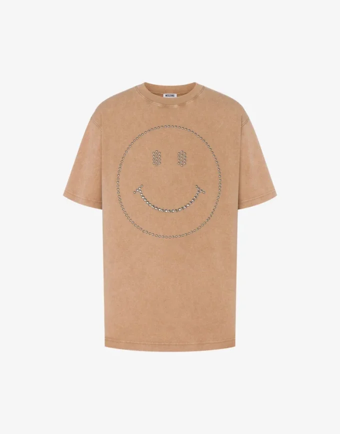 Camiseta de algodón grueso Smiley®