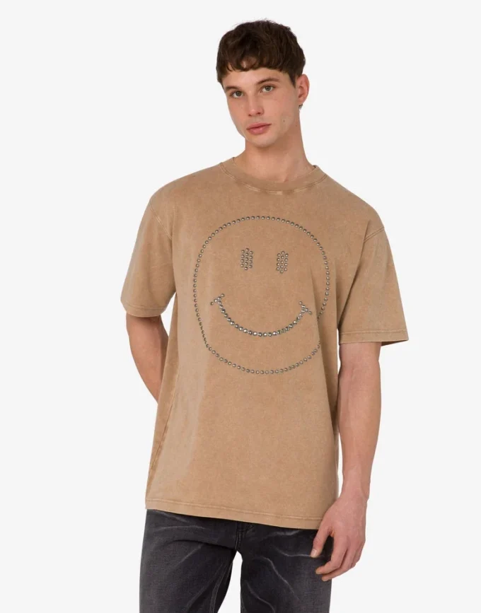 Camiseta de algodón grueso Smiley®