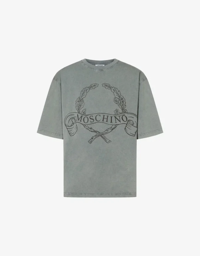 Camiseta de algodón orgánico Laurel Crown