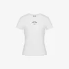 Camiseta de jersey de algodón estampada