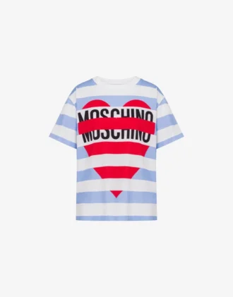 Camiseta de jersey de algodón estampada