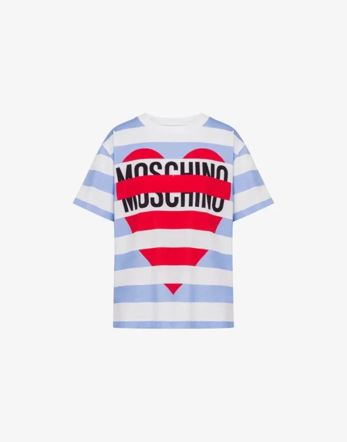 Camiseta de jersey de algodón estampada Camiseta de jersey de algodón estampada