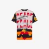 Camiseta de jersey de algodón estampada