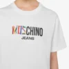 Camiseta de jersey de algodón estampada