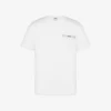 Camiseta de jersey de algodón orgánico bordada