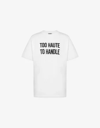 Camiseta de jersey de algodón orgánico bordada