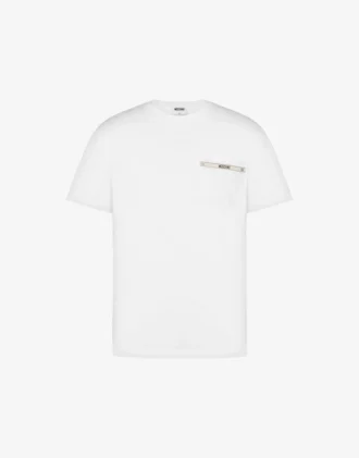 Camiseta de jersey de algodón orgánico bordada