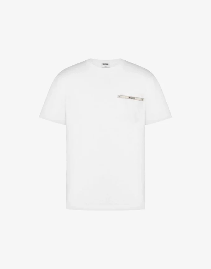 Camiseta de jersey de algodón orgánico bordada