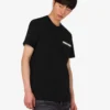 Camiseta de jersey de algodón orgánico bordada