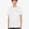 Camiseta de jersey de algodón orgánico bordada